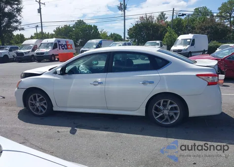 2013 Nissan Sentra Sr из США, поврежденный, VIN 3N1AB7AP4DL791390